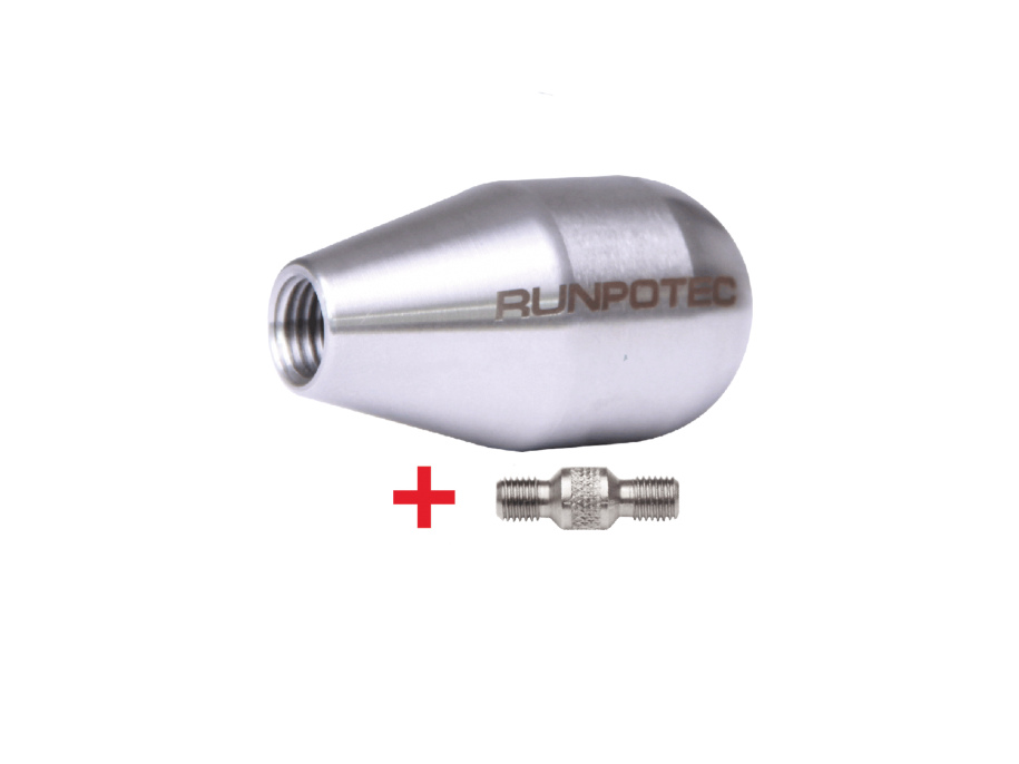 RUNPOTEC 20404 Karabina, Ø 30mm, pro pero ze skelného vlákna Ø 7,5-15mm, závit RTG Ø 12mm RUNPOTEC 20404 Karabina, Ø 30mm, pro pero ze skelného vlákna Ø 7,5-15mm, závit RTG Ø 12mm
